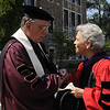 Fontbonne University > Dr. Dennis Golden, Fontbonne president, and Dr. Ada Maria Isasi-Diaz, academic convocation speaker.